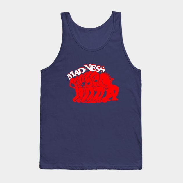 Vintage Madness - Red Tank Top by Skate Merch